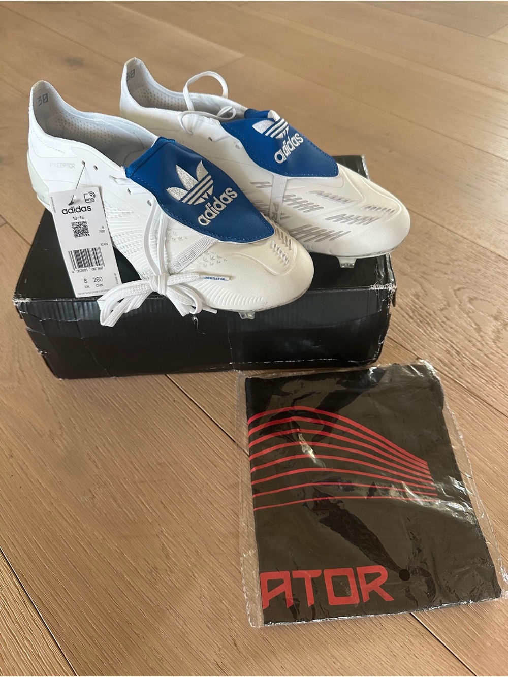 David Beckham adidas predator size 8.5